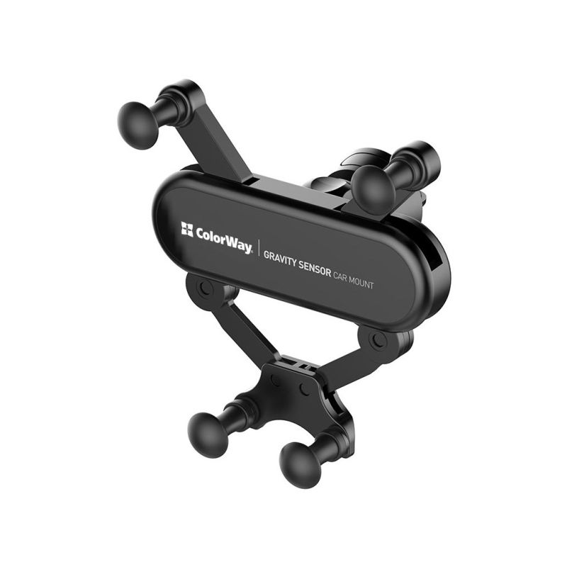 Универсальный автодержатель ColorWay Gravity Sensor Holder Black (CW-CHG11-BK)