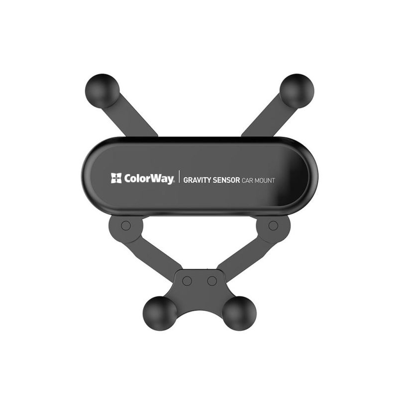 Универсальный автодержатель ColorWay Gravity Sensor Holder Black (CW-CHG11-BK)