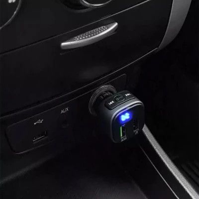 FM модулятор HOCO (E67, Black, Box)