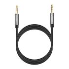 Кабель мультимедійний 3.5mm M to 3.5mm M 1.5m AV119 black Ugreen (10734)