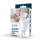 Зарядний пристрій Gembird 2xUSB 12W black (TA-UC-2A12-01-BK)