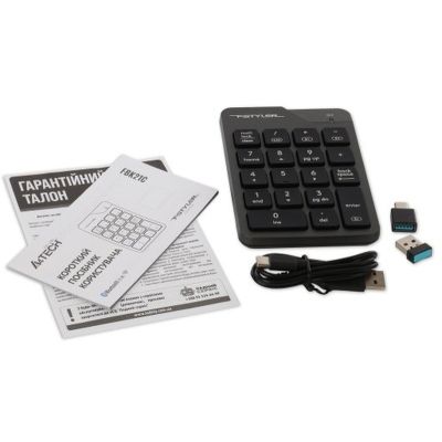 Клавиатура A4Tech FBK21C Wireless/Bluetooth Smoky Grey (4711421995108)