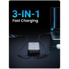 Батарея універсальна Ugreen 25000 mAh 145W Fast Charging Space Gray (U_90597A)