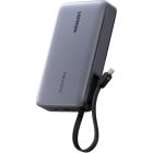 Батарея універсальна Ugreen 20000 mAh 145W Fast Charging Cable Space gray (U_55992B)