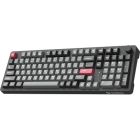 Клавіатура GamePro Asgard Drakkar Keychron Super Red Switch Wireless/Bluetooth/USB UA Black (MK305BK)
