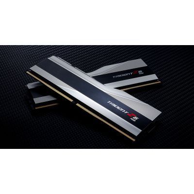 Модуль пам\'яті для комп\'ютера DDR5 32GB (2x16GB) 6000 MHz Trident Z5 RGB Silver G.Skill (F5-6000J3636F16GX2-TZ5RS)