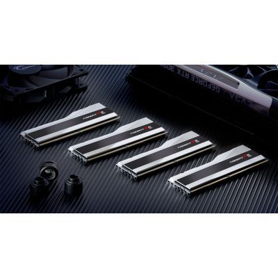Модуль пам\'яті для комп\'ютера DDR5 32GB (2x16GB) 6000 MHz Trident Z5 RGB Silver G.Skill (F5-6000J3636F16GX2-TZ5RS)