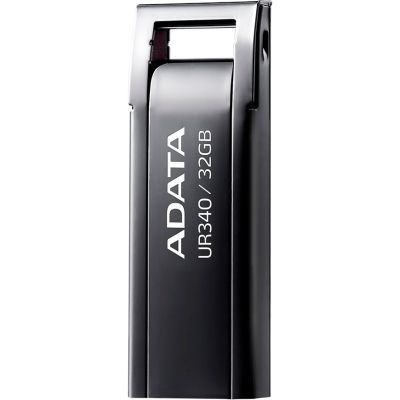 USB флеш накопичувач ADATA 32GB UR340 Black USB 3.2 (AROY-UR340-32GBK)