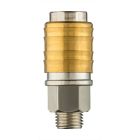 Коннектор для шланга Neo Tools муфта быстросъемная пневматическая, 1/4", 16бар, нержавеющая сталь, латунь (12-635)