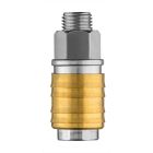 Коннектор для шланга Neo Tools муфта быстросъемная пневматическая, 1/4", 16бар, нержавеющая сталь, латунь (12-635)