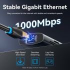 Концентратор Vention USB-C 7-in-1 USB-C PD + USB 3.2 + USB 3.0 + USB 2.0 + RJ45 + SD/TF + HDMI 0.15m (TGUHB)