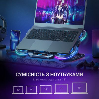Подставка для ноутбука GamePro (CP770)