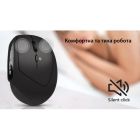 Мишка REAL-EL RM-490W Wireless/Bluetooth Black (EL123200058)