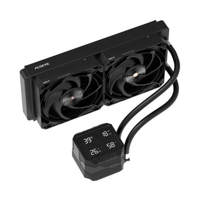 Система рідинного охолодження Alseye Q240 Plus(Black) (AS.02.11.0021)