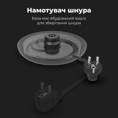 Електрочайник AENO (AEK0008S)