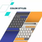Клавіатура Canyon HKB-W03 Wireless UA Grey (CNS-HKBW03DG)