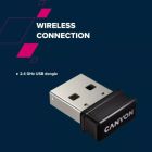 Клавіатура Canyon HKB-W03 Wireless UA Grey (CNS-HKBW03DG)