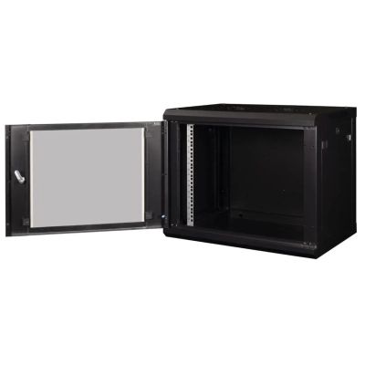 Шафа настінна Hypernet 6U 19" 600x450 ProLine (PL-WMNC-6U-BLACK)