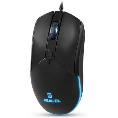 Мышка REAL-EL RM-515 USB Black (EL123200059)
