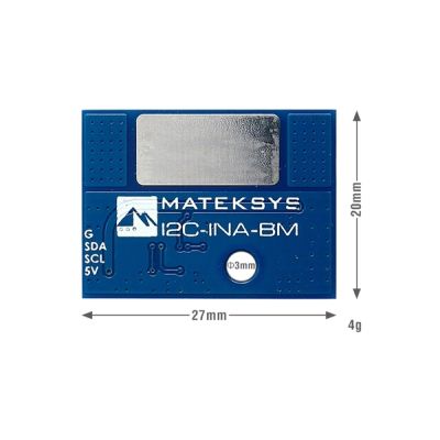 Датчик струму MATEK I2C-INA-BM (I2CINABM)