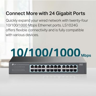 Комутатор мережевий TP-Link (LS1024G)