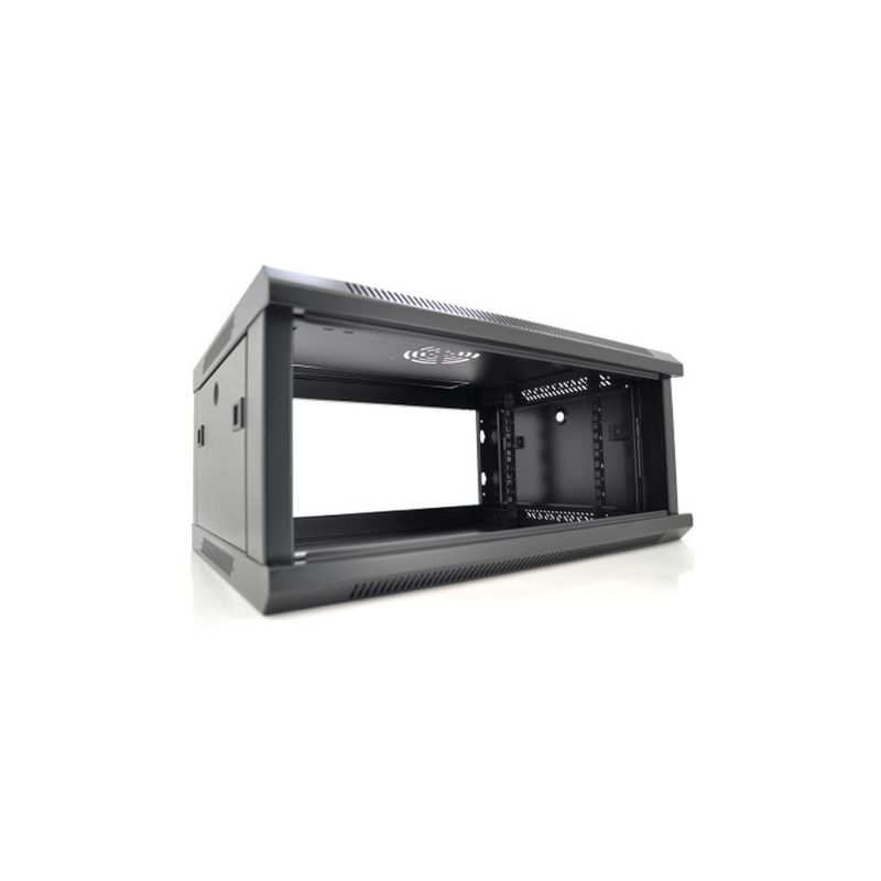 Шкаф настенный Merlion 4U 19" 600*450*279 (Ш*Г*В)мм, black (Ml3-6404 / 23523)