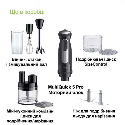 Блендер Braun (MQ 55755 MBK)