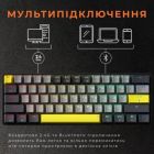 Клавиатура GamePro (MK130G Pro) Outemu Red Switch Hot-Swap 60 RGB USB/Wireless/Bluetooth Black (MK130G Pro)