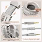 Наушники OneOdio Studio Pro C Bluetooth+3,5мм Silver (Pro C Silver)