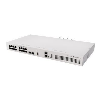 Коммутатор сетевой Mikrotik (CRS418-8P-8G-2S+RM)