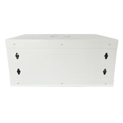 Шафа настінна GEAR 4U 19" 600x450x280 мм, + полка 19", grey (GWMSN-4U-600-450G)