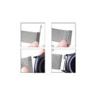 Ремешок для смарт-часов BeCover Milanese Style для Samsung Galaxy (20mm)/Watch 5/ Watch 4.../Gear S2 Classic/Gear Sport Silver (707675)
