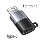 Перехідник USB-C F to Lightning M charger-audio XoKo (AC-029)