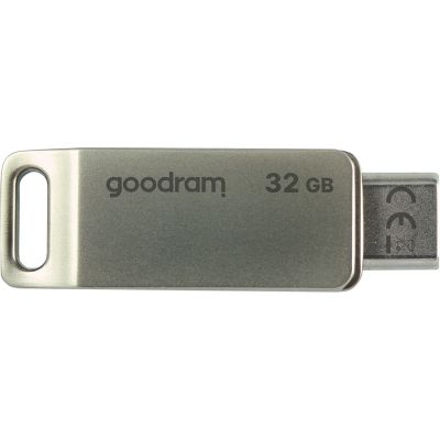 USB флеш накопитель Goodram 32GB ODA3 Silver USB 3.0 / Type-C (ODA3-0320S0R11)