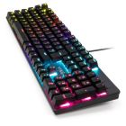 Клавиатура Vinga KBGM-100 LED Blue Switch USB Black (KBGM-100 Black)
