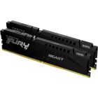 Модуль пам\'яті для комп\'ютера DDR5 32GB (2x16GB) 6000 MHz Fury Beast Black Kingston Fury (ex.HyperX) (KF560C36BBE2K2-32)