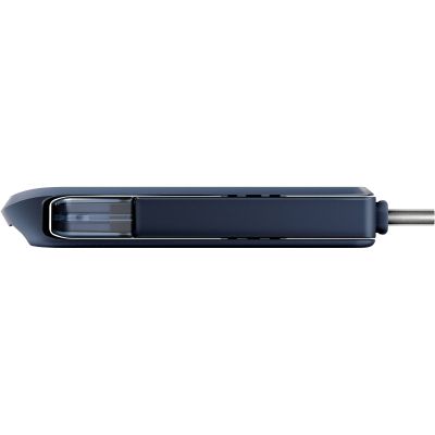 USB флеш накопичувач SanDisk 128GB Phone Drive for iPhone Metallic Sky Lightning/Type-C U (SDIXD0N-128G-GN6NE)