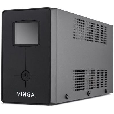 Источник бесперебойного питания Vinga LCD 1500VA metal case (VPC-1500M)