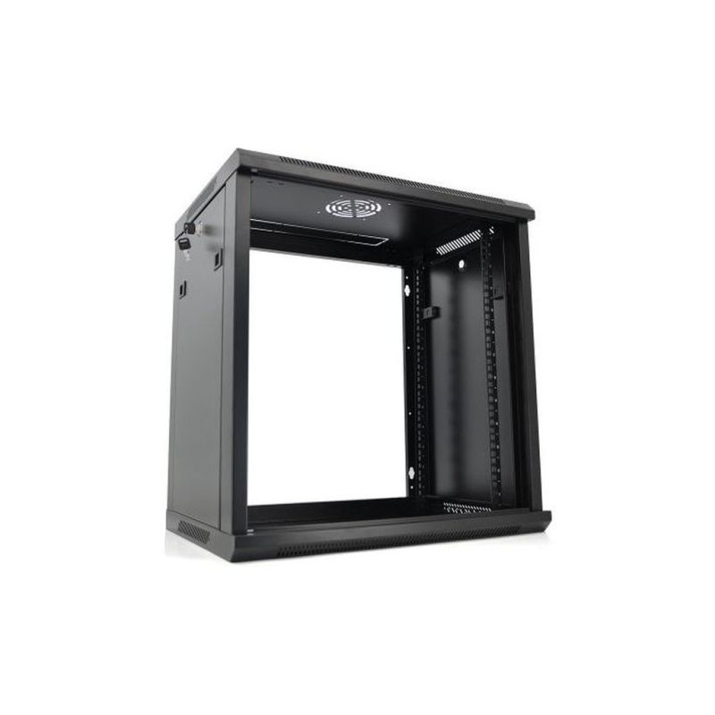 Шкаф настенный Merlion 12U 19" 600*450*634 (Ш*Г*В)мм, black (Ml3-6412)