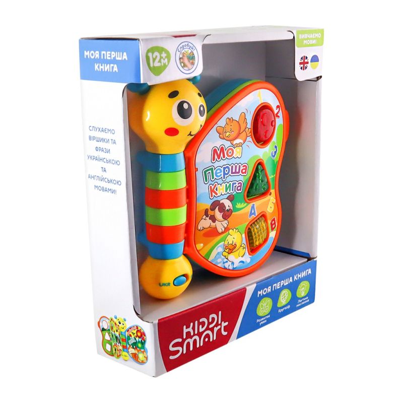 Развивающая игрушка Kiddi Smart двуязычная - Моя первая книга (3994T-KS)