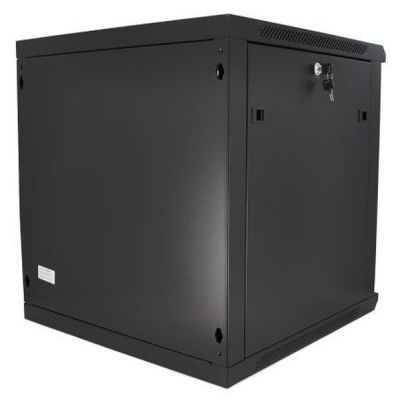 Шафа настінна Merlion 12U 19" 600*600*634 (Ш*Г*В)мм, black (Ml3-6612 / 23530)
