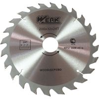 Диск пильний Werk по дереву - 200х32 24 зуб. (36110)