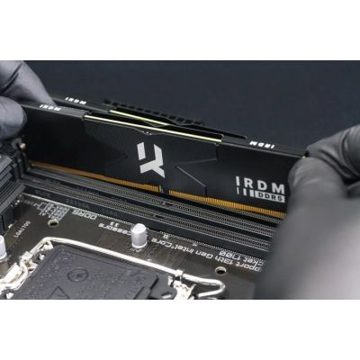 Модуль пам\'яті для комп\'ютера DDR5 32GB (2x16GB) 6000 MHz IRDM Black Goodram (IR-6000D564L36S/32GDC)