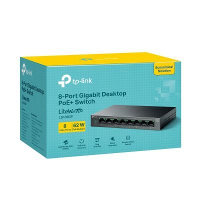 Коммутатор сетевой TP-Link (LS108GP)