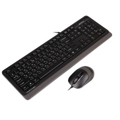 Комплект A4Tech F1010 Grey (4711421943239)