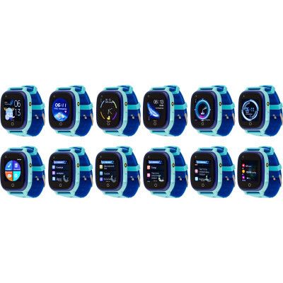 Смарт-годинник Amigo GO005 4G WIFI Kids waterproof Thermometer Blue (747017)