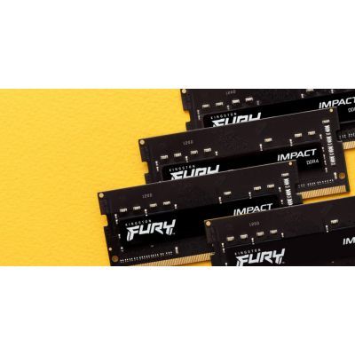 Модуль пам\'яті для ноутбука SoDIMM DDR4 32GB (2x16GB) 3200 MHz Impact Kingston Fury (ex.HyperX) (KF432S20IBK2/32)