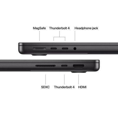 Ноутбук Apple MacBook Pro 14 A3434 M5 Space Black (MDE14UA/A)