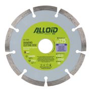 Круг отрезной Alloid алмазный, сегментный, 125мм (DS-7125S)