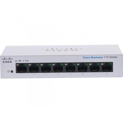 Коммутатор сетевой Cisco (CBS110-8T-D-EU)